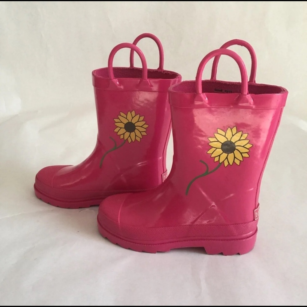 Pink Boots, Totes Kids Size 11